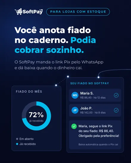 SoftPay — Fiado na conversa